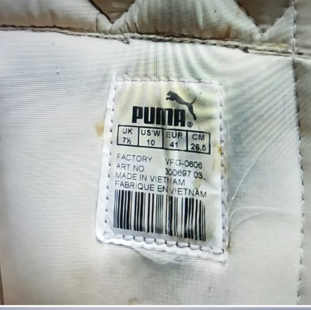 Y2k Vintage Puma moto flats gorpcore boxing boots 10